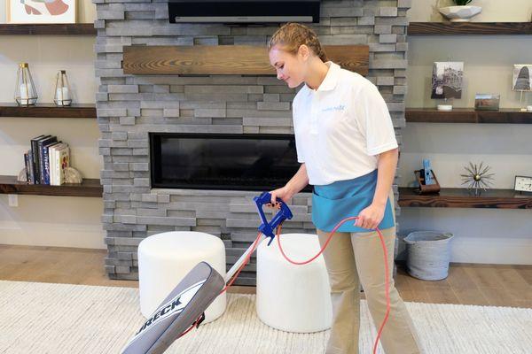 Cleaner Vacuuming