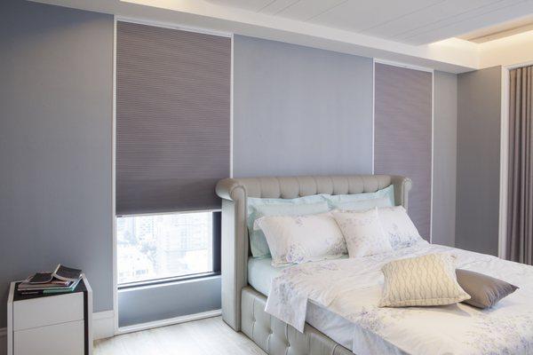 Norman Portrait Honeycomb Shades, versatile and energy efficient.