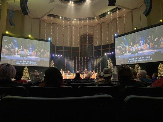 christmas eve 5:30 pm service :)