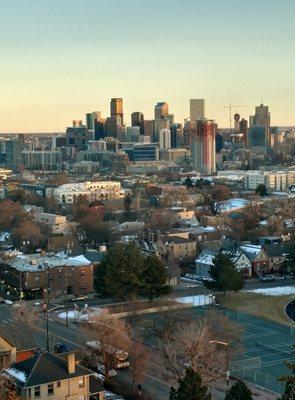 City view from the 14th floor!