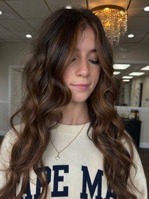 Balayage by stylist Christina