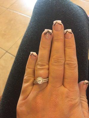 Beautiful nails designed by the amazing and talented Kevin