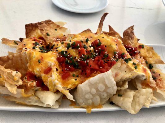 Crab Rangoon appetizer