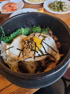 BIBIMBAP, hot stone pot version