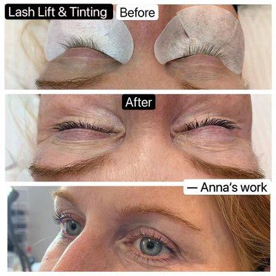 Lash lift by Anna