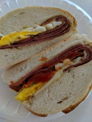 Pork Roll, Egg & Cheese