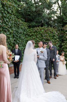 Reading of Vows
#Bridedress