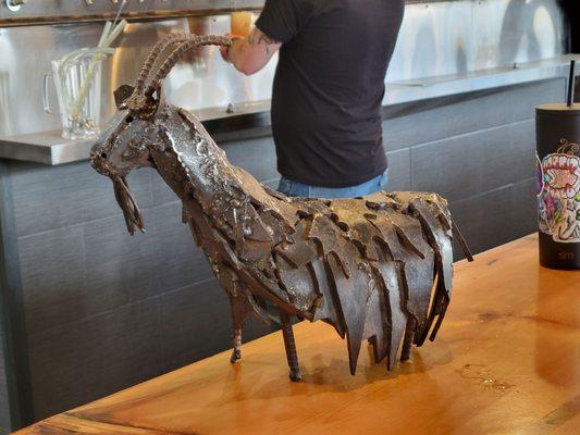 Iron Goat...ask about the story behind this!