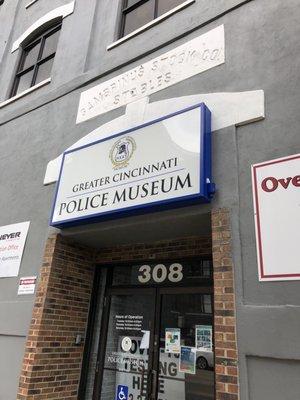 And here it is...the Police Museum