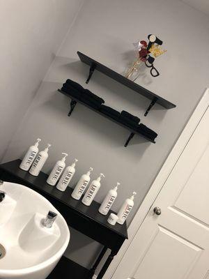 product line used at Bonita Blowdry Bar