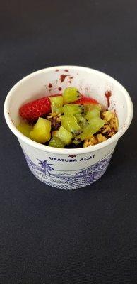 Yummy acai cup after charity ride on Saturday 02/17/2024. Thank you Basecamp!