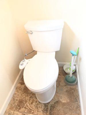 New toilet