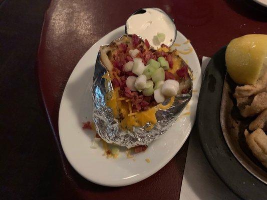 Loaded baked potato