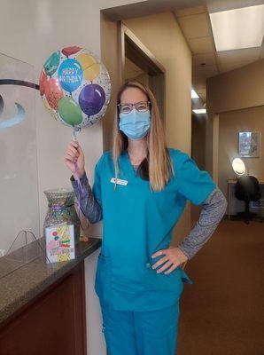 Happy Birthday from the staff to Dr. Kelly Soults.