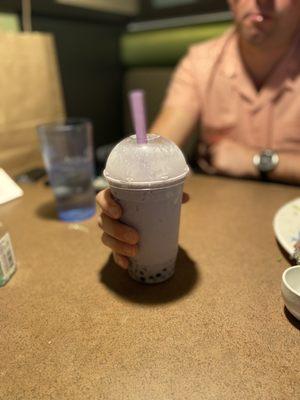 Taro bobba tea