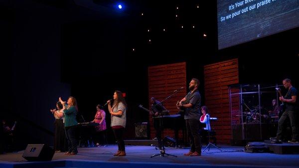 Here is a shot from this weeks worship set!