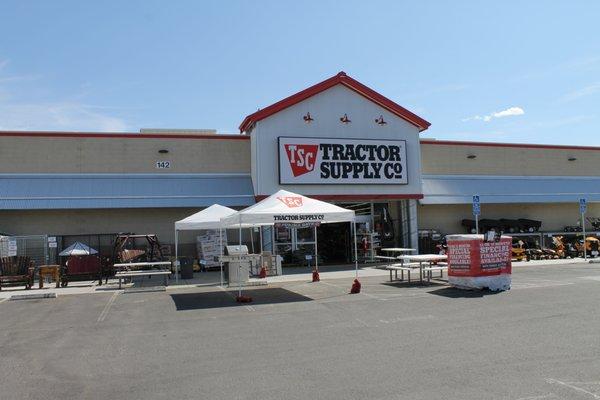 Tractor Supply Company Exterior, Susanville, California.