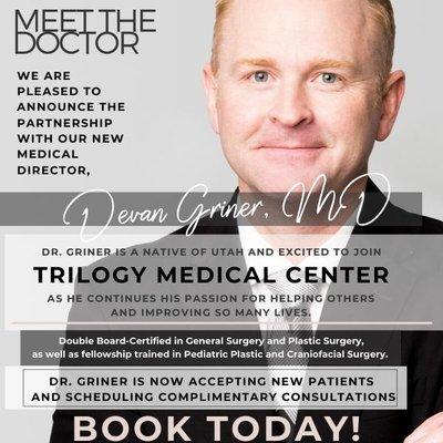 Teaming up with Dr. Griner of Envy Plastic Surgery!  Schedule your complimentary appointment today!