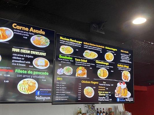 Digital Menu with prices #2