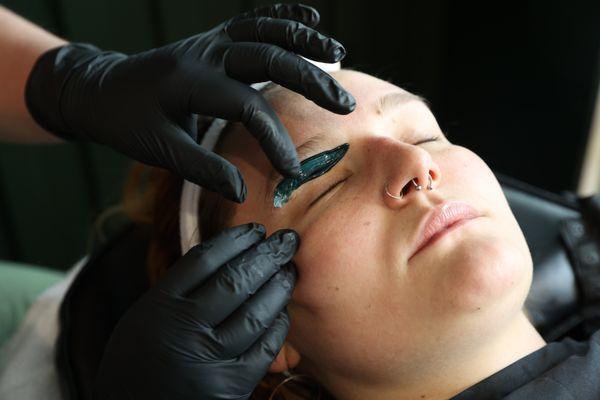 We offer multiple brow and lash services including lash lifts, brow laminations, brow shaping as well as waxing and tinting.