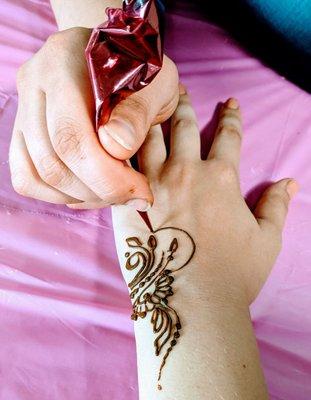 Henna festival - they also do henna by appointment