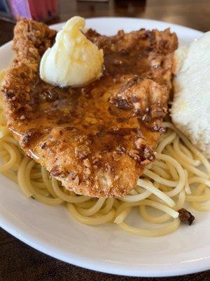 Pecan crusted chicken