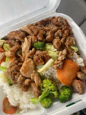 Chicken Teriyaki with veggies