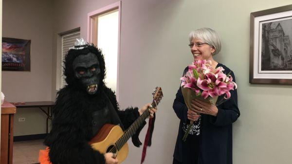 Gorilla in a Tutu, always a classic.