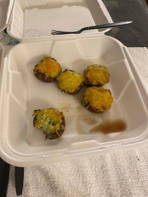 Stuffed mushrooms.... also not great...