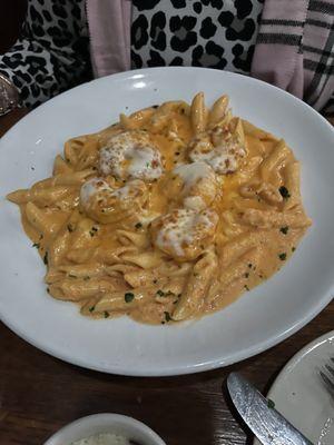 Pasta Penne Cremosa