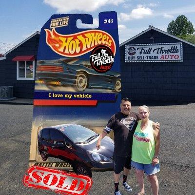 Congratulations Darla on your new car!