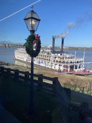 From the levee in Natchez!