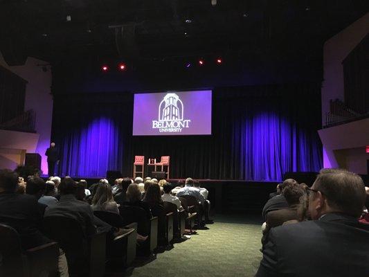 Massey Performing Arts Center to see Malcolm Gladwell