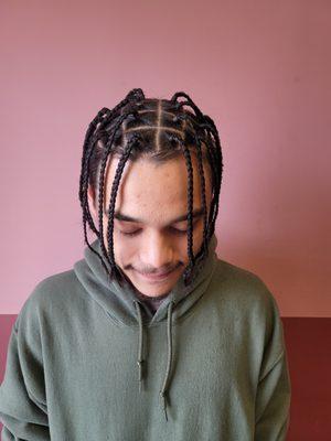 Men braids