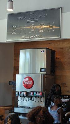 Smash Guaranteed Soda Machine