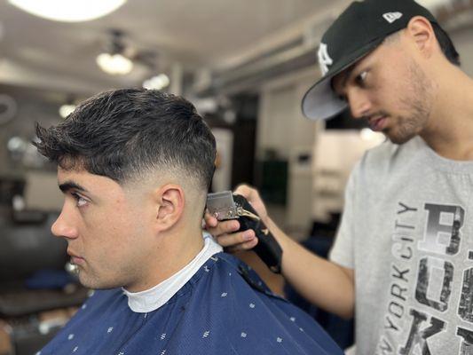 Looking for a tight fade in the area, Juanes got you covered!!! Visit offthetopshop.com to book him today