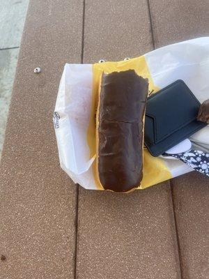 My chocolate long John