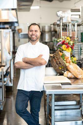 Chef Adrian at Pearl Catering