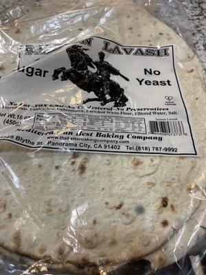 This is lavash with some extra mold on it