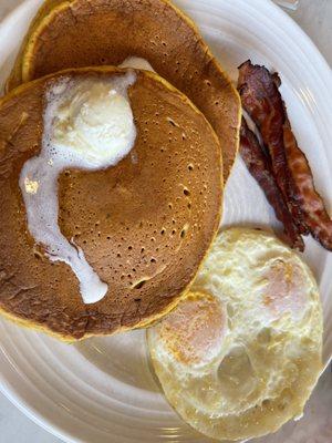 Special of the day: 2 Pumpkin Pancakes, make it a combo @ Punky's.