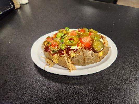 Bbq Baked Potato!!