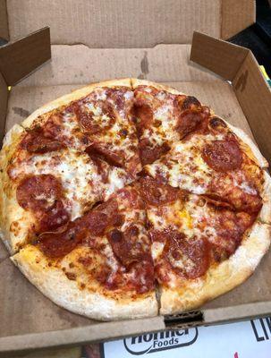 Pepperoni pizza