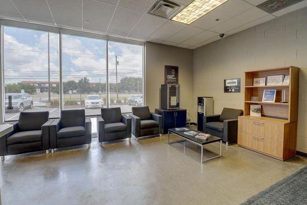 Customer Waiting Area (Interior Space)