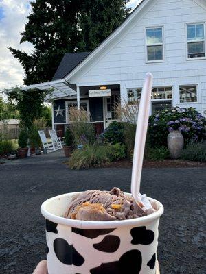 Neighborhood Ice Cream Social hosted by Our Sweet Retreat Airbnb in Wilsonville, OR.