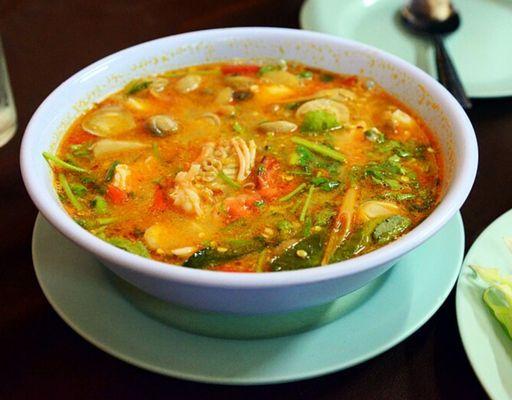 Tom Yum Chicken Soup