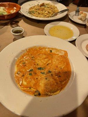 Lobster ravioli