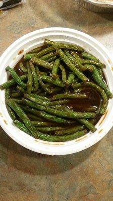 Special greenbeans...nice flavor but a bit oily