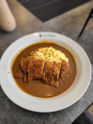 Pork Cutlet Omelet Curry Spice Level 10