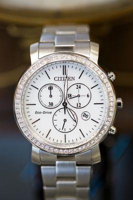 Citizen Watches come in a variety of contemporary and classic styles, with Eco-Drive (light-powered) batteries!