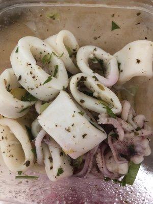 Calamari salad